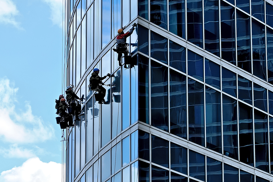 High-Level Window Cleaning